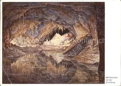 Hoehlen Caves Grottes Maerchendom Gralsburg Kat. Berge