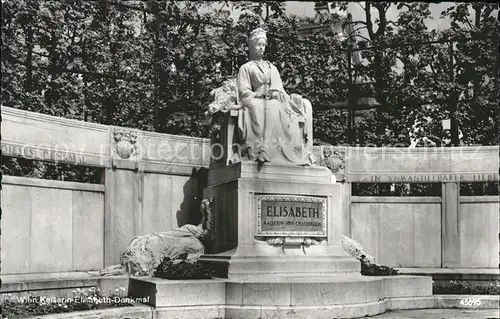 Denkmal Elisabeth Kaiserin oesterreich / Denkmaeler /