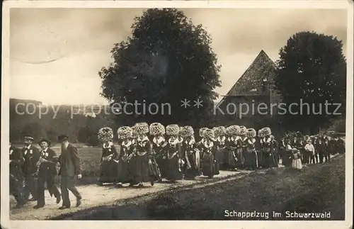 Trachten Schwarzwald Schappelzug Kat. Trachten