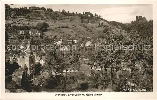 Burgen Rune Haller Monschau Kat. Burgen und Schloesser