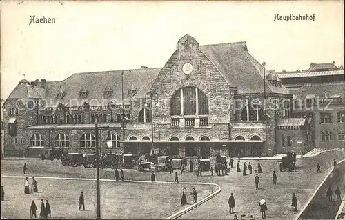 Bahnhof Hauptbahnhof Aachen Kat. Eisenbahn