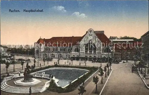 Bahnhof Hauptbahnhof Aachen Kat. Eisenbahn