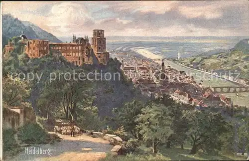 Verlag WIRO Wiedemann Nr. Heidelberg Schloss Kat. Verlage