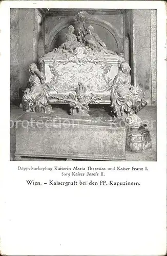 Tod Wien Kaisergruft Kapuzinern Kat. Tod