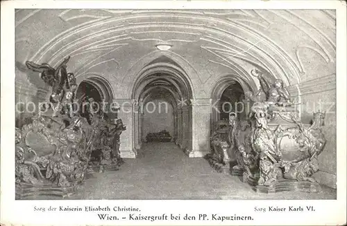 Adel oesterreich Kaisergruft Wien Kat. Koenigshaeuser