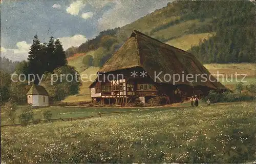 Kapelle Gebaeude Schwarzwaldhaeuser mit Kapellchen / Gebaeude /