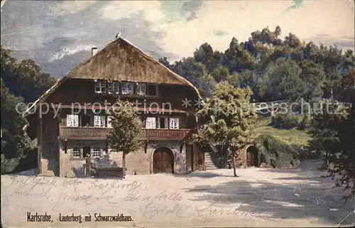 Schwarzwaldhaeuser Karlsruhe Lauterberg  Kat. Gebaeude und Architektur