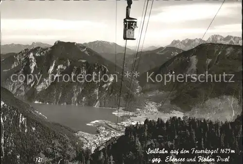 Seilbahn Feuerkogel Ebensee Hohen P. / Bahnen /