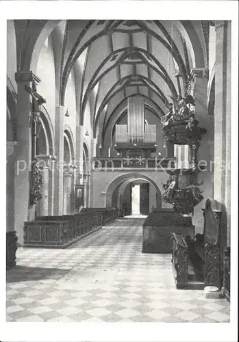 Kirchenorgel Romanische Stiftskirche St. Paul i. K. Westen Kat. Musik