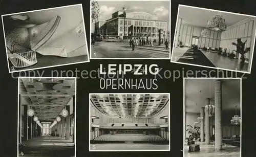 Oper Leizpig Opernhaus Kat. Musik