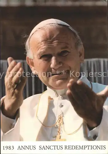 Papst Johannes P. II Rom Kat. Religion