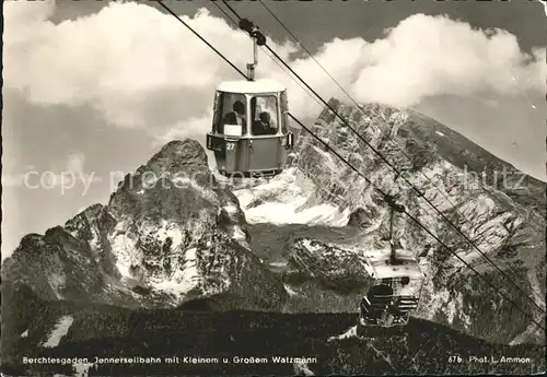 Seilbahn Jennerseilbahn Grossem Watzmann Berchtesgaden / Bahnen /