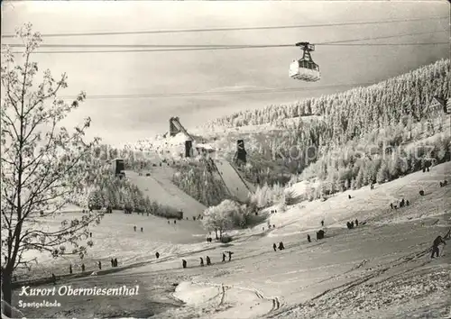 Seilbahn Sportgelaende Oberwiiesenthal / Bahnen /