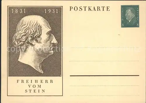 Adel Freiherr vom Stein Kat. Koenigshaeuser