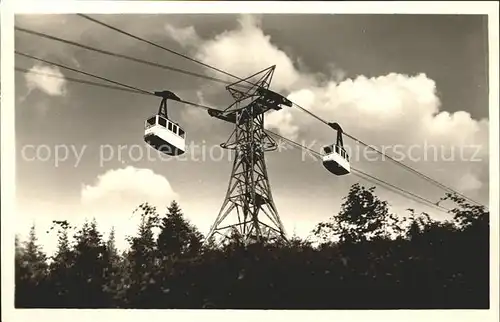 Seilbahn Freiburg-Schauinsland  / Bahnen /