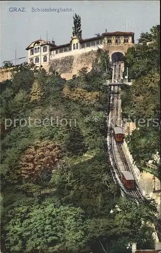 Bergbahn Graz Schlossbergbahn Kat. Bergbahn