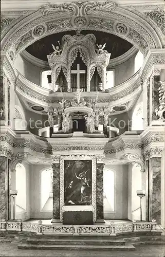 Kirchenorgel Schlosskirche Eisenberg  Kat. Musik