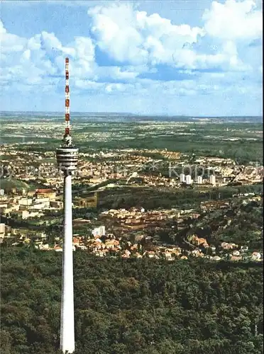 Funkturm Stuttgart Fernsehturm  Kat. Bruecken