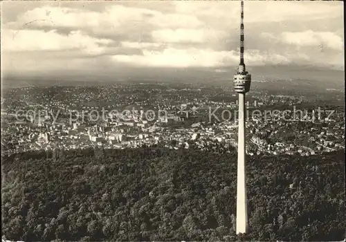 Funkturm Fernsehturm Stuttgart  Kat. Bruecken