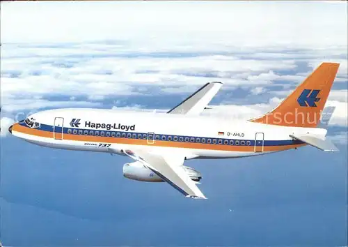 Flugzeuge Zivil Hapag Lloyd Boeing 737 200 Kat. Flug