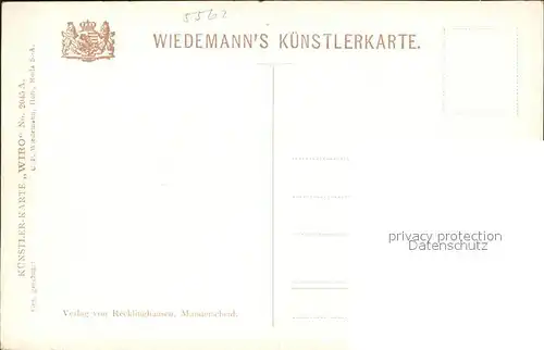Verlag Wiedemann WIRO Nr. 2045 A Manderscheid Schloss  Kat. Verlage