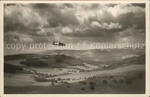 Segelflug Wettbewerb Wasserkuppe  Kat. Flug