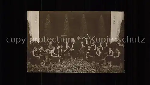 Musikanten Orchester Geigen Cello Stempel Koeln Bayenthal  Kat. Musik