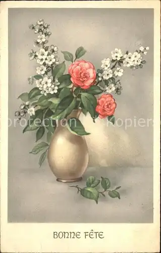Rosen Bonne Feste Vase Kat. Pflanzen