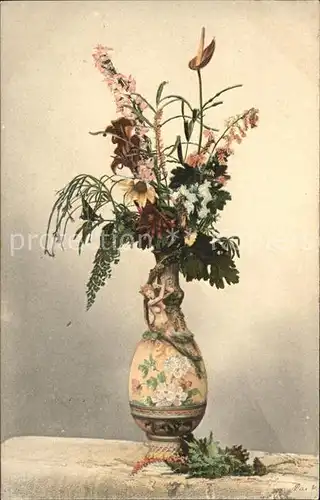 Blumen Vase Kat. Pflanzen
