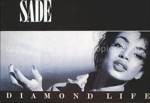 Musikanten Sade Diamond Life Kat. Musik