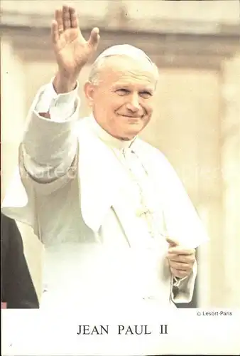 Papst Jean Paul II Kat. Religion