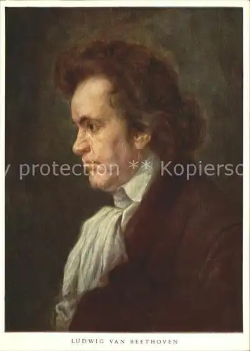 Beethoven Portrait Kat. Persoenlichkeiten