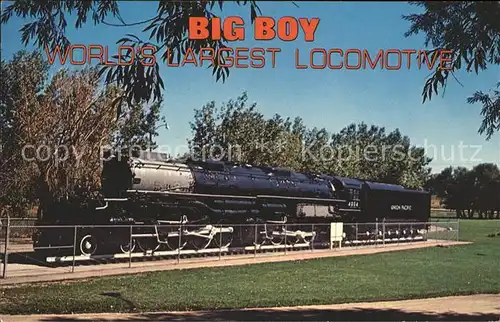 Eisenbahn Big Boy Worlds Largest Locomotive Kat. Eisenbahn