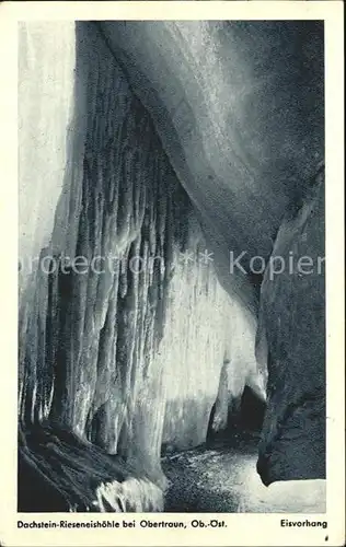 Hoehlen Caves Grottes Dachstein Rieseneishoehle Kat. Berge