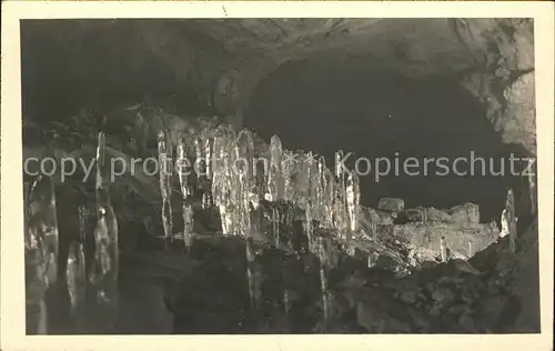 Hoehlen Caves Grottes Eisriesenwelt Tennengebirge Salzburg Kat. Berge