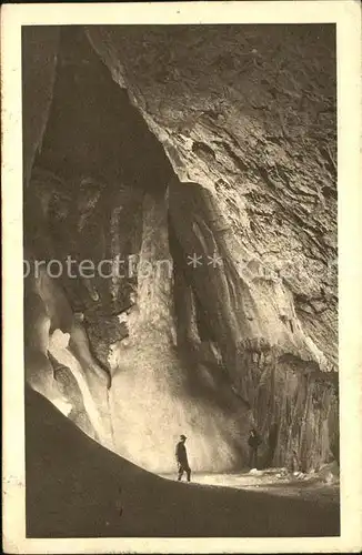 Hoehlen Caves Grottes Eisriesenwelt Tennengebirge Kat. Berge