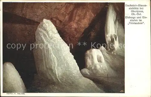 Hoehlen Caves Grottes Eisberge Tristandom Kat. Berge