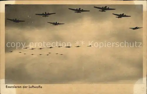 Luftwaffe Exerzieren Kat. Militaria