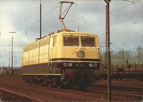 Eisenbahn Baurheihe 181.2 elektrische Lokomotive Kat. Eisenbahn