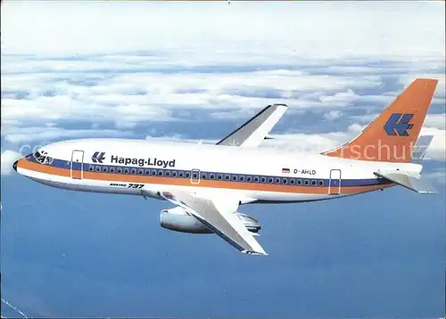 Flugzeuge Zivil Hapag Lloyd Boeing 737 200 Kat. Flug