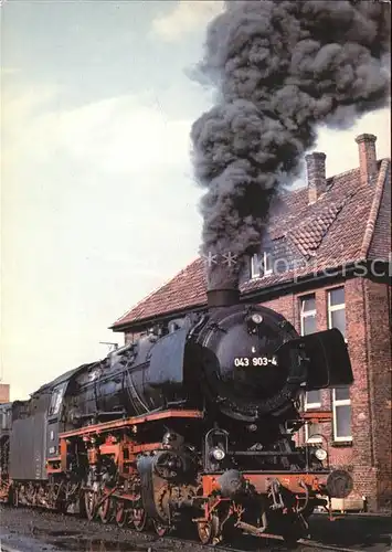 Lokomotive Dampflock bw Rheine Kat. Eisenbahn