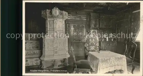 Kachelofen Kloster Magdenau Praelatenzimmer Kat. Handwerk