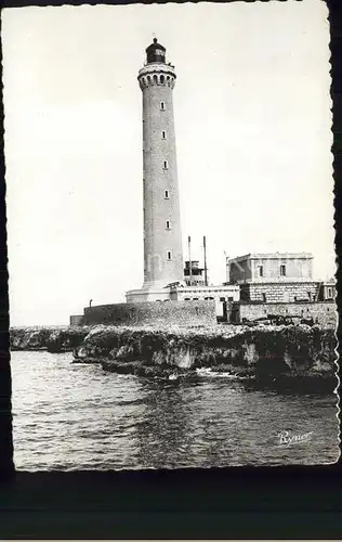 Leuchtturm Lighthouse Marseille Kat. Gebaeude