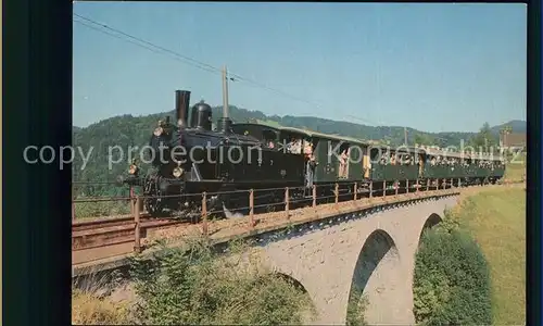 Eisenbahn Dampfbahn Verein Museumszug Baeretswil Kat. Eisenbahn