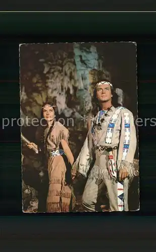 Indianer Native American Pierre Brice Karin Dor Winnetou Kat. Regionales