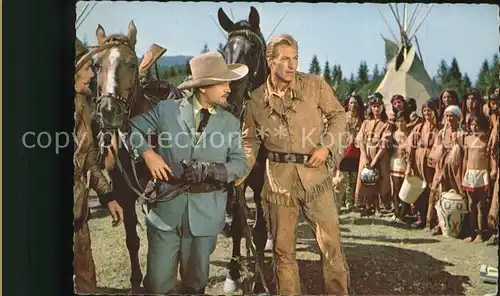 Winnetou Lex Barker Jan Sid Indianer Kat. May Karl