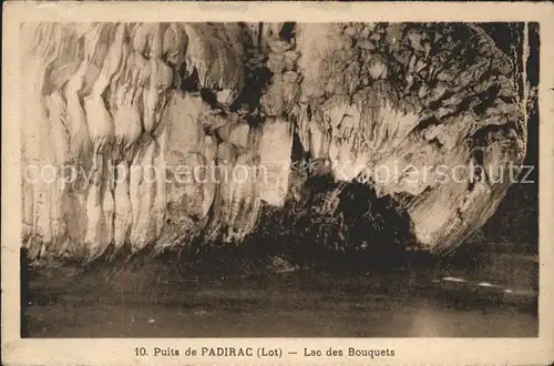 Hoehlen Caves Grottes Puits de Padirac Lac des Bouquets  Kat. Berge