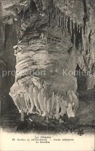 Hoehlen Caves Grottes Betharram Le Bourdon Pyrenees  Kat. Berge