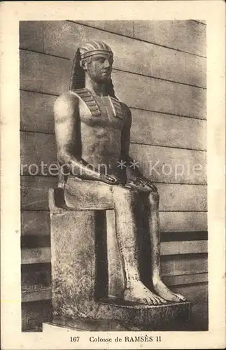 Skulpturen Colosse de Ramses II  Kat. Skulpturen