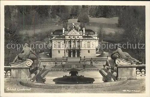 Foto Huber H. Nr. 463 Schloss Linderhof  Kat. Fotografie